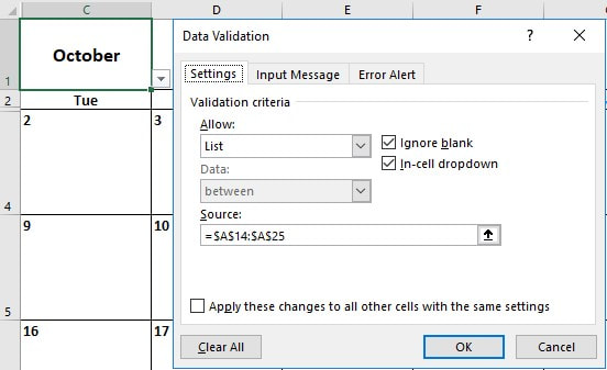 deleting spin button excel